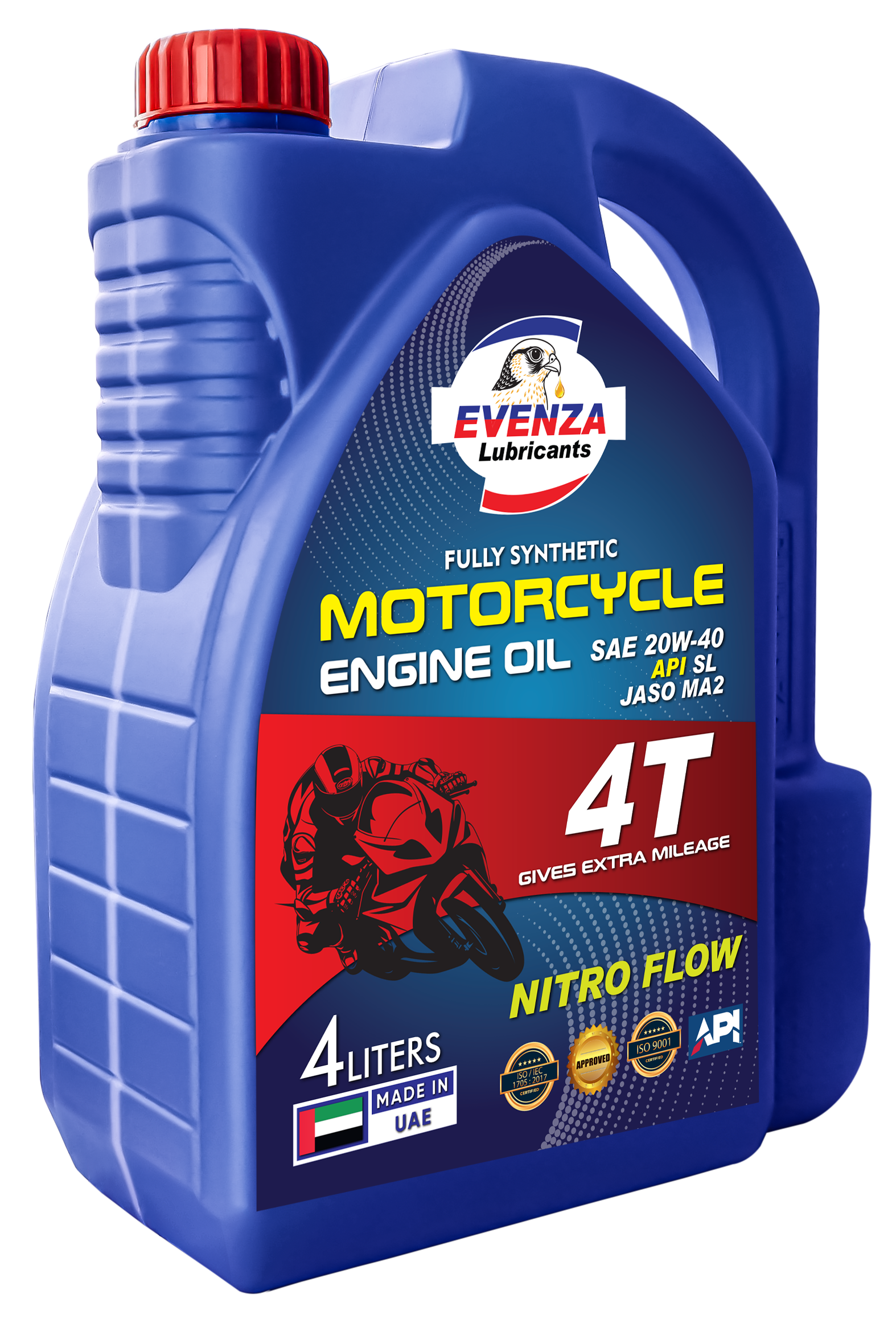 Fully Synthetic Motorcycle Engine Oil SAE 20W-40